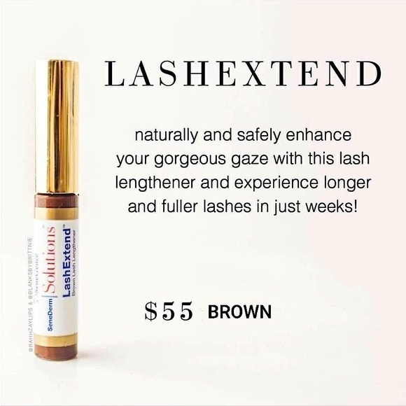 Senegence LashExtend Brown NEW Eyelash Lash Lengthener Lengthening Eyeliner - Picture 1 of 7